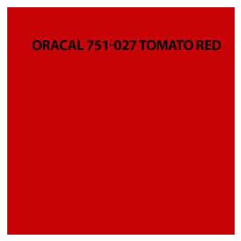 Oracal 751 Red Sign Vinyl