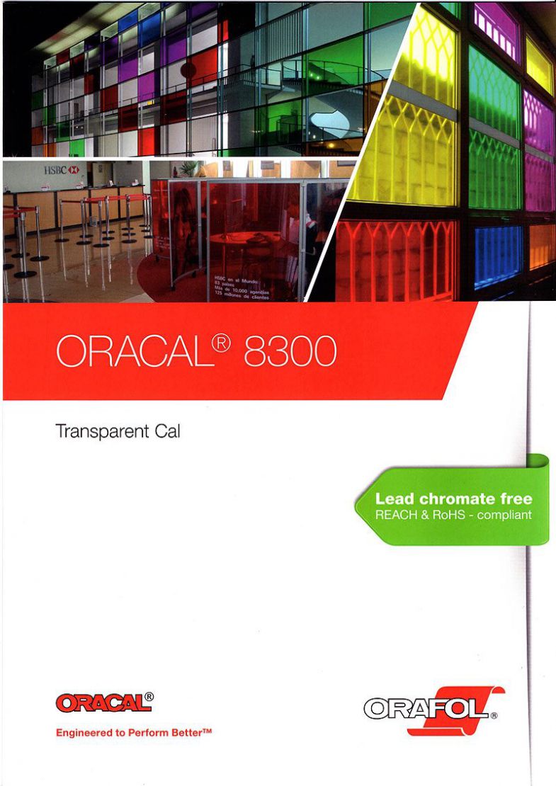 Oracal 8300 Transparent Cal Series 126cm