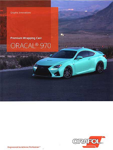 ORACAL 970GRA Premium Special Effect Cast 100 Sunset Shift 152 cm